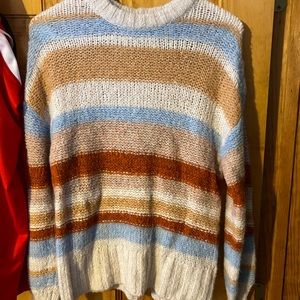 American Eagle Striped Sweater.